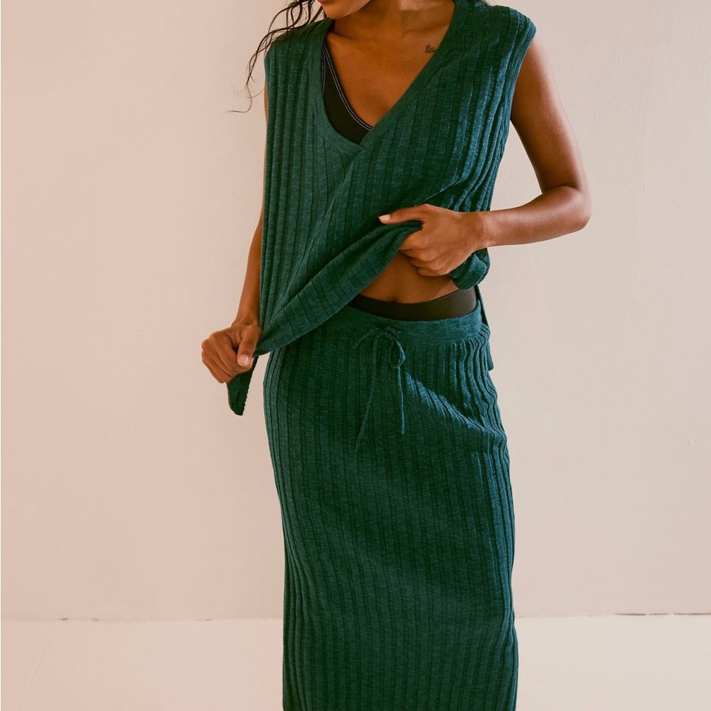 Free People Veda Sweater Set XS